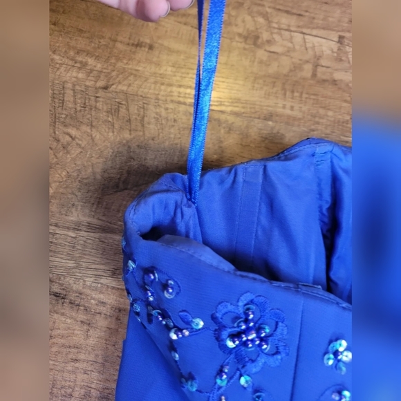 Golden Brides beaded bridesmaid/grad/prom dress - Picture 15 of 16